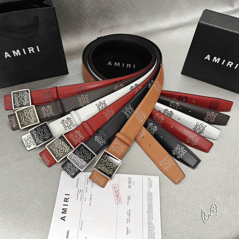 Amiri belt 38mmX90-125cm lb46